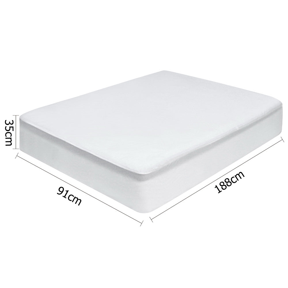 Giselle Bedding Queen Size Waterproof Bamboo Mattress Protector